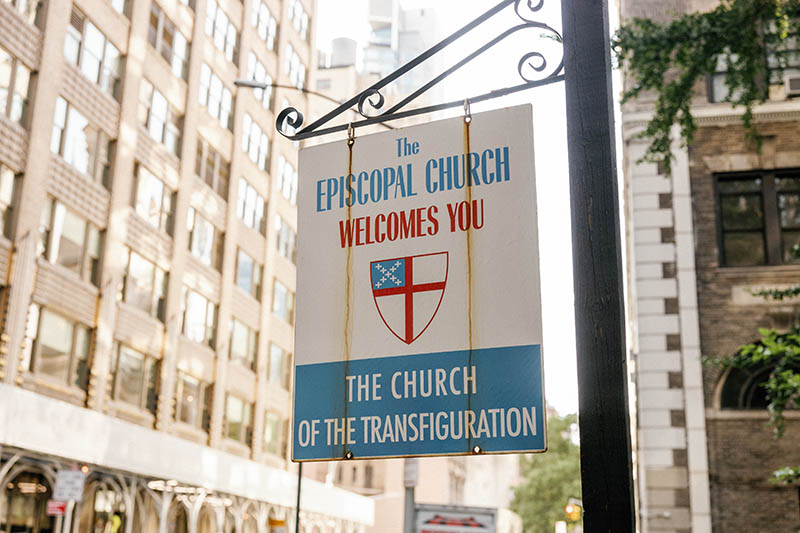 Episcopal church sign