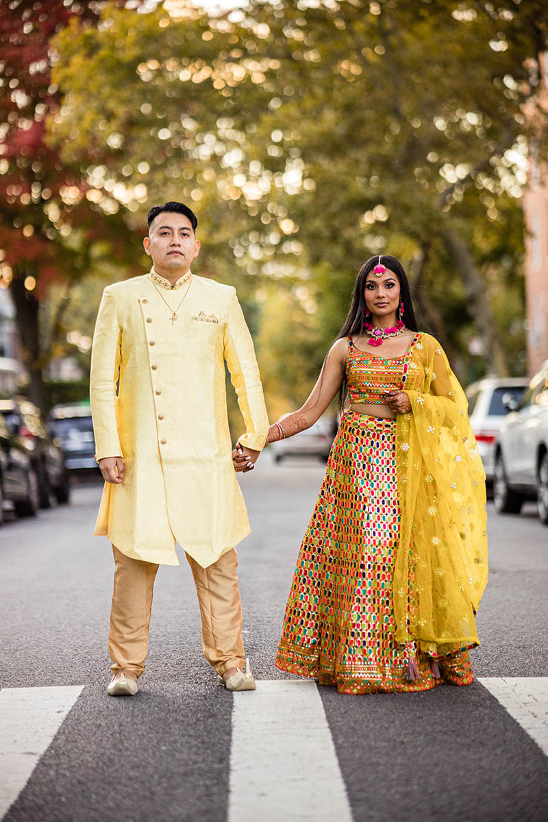 Indian wedding portrait