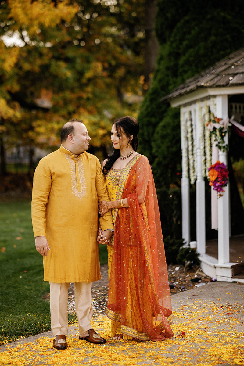 Indian wedding portrait