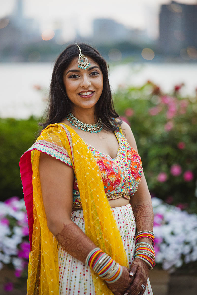 Indian bride portrait