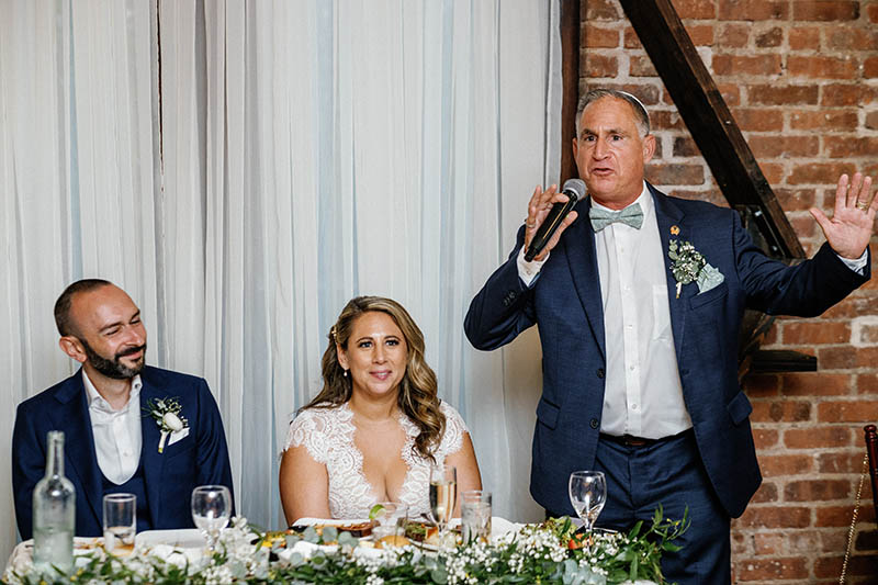 Father of the bride toast